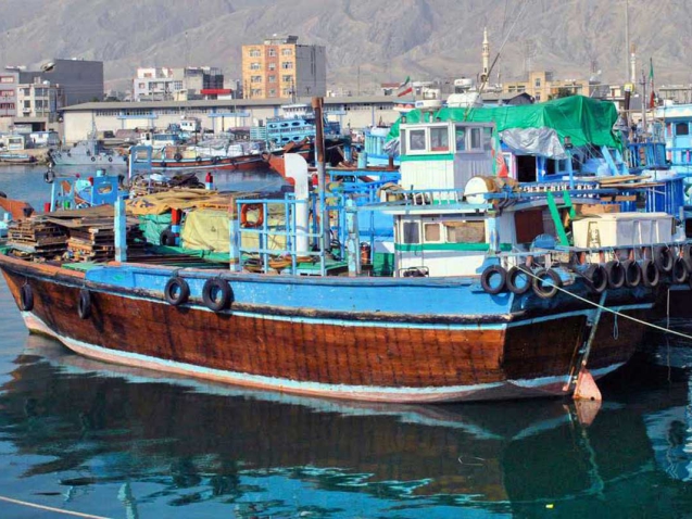 حمل ته لنجی از دبی به ایران