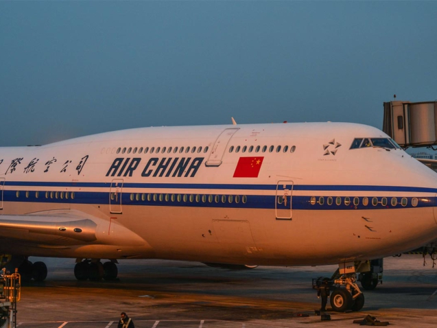 حمل هوایی از چین به دبی