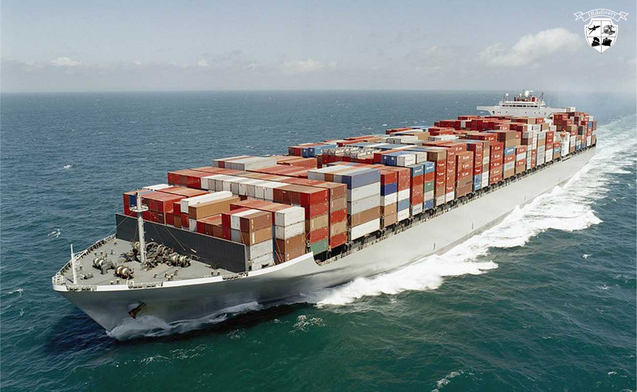 حمل و نقل دریایی از آمریکا به دبی