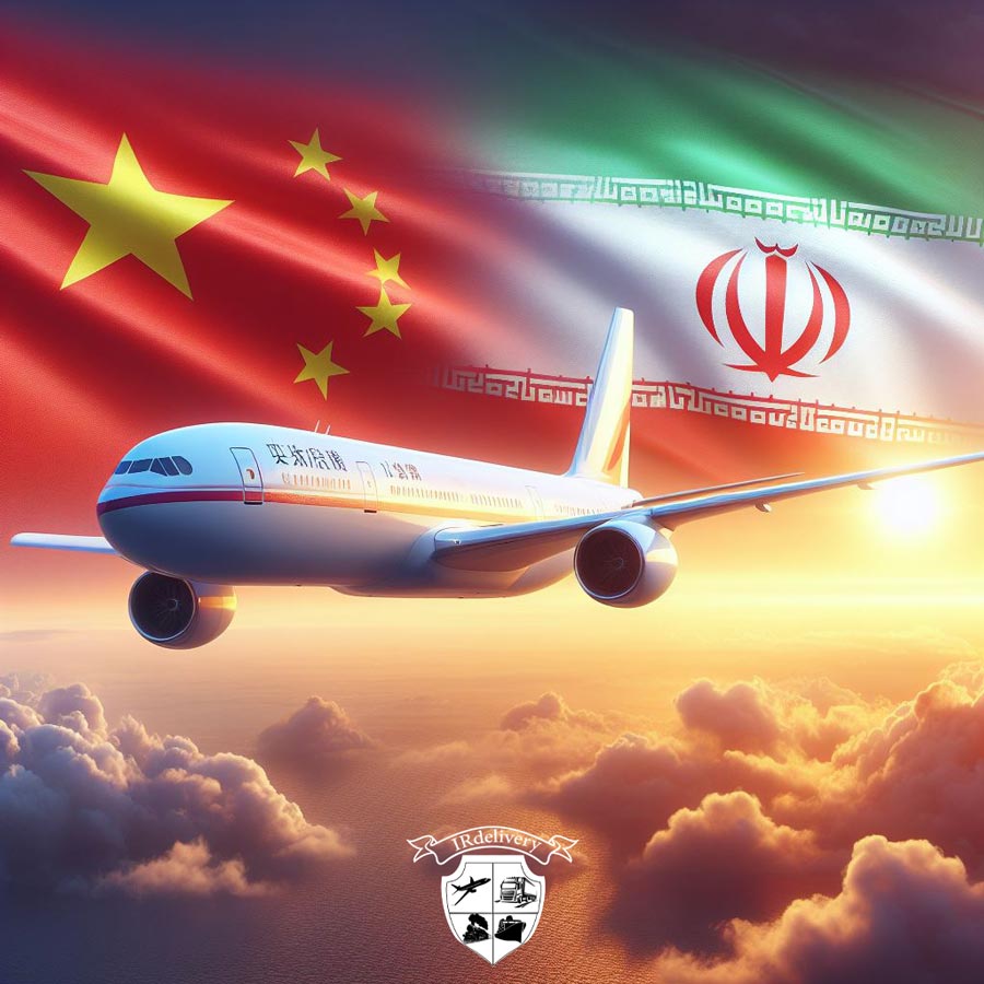 مراحل حمل بار با هواپیما از چین به ایران